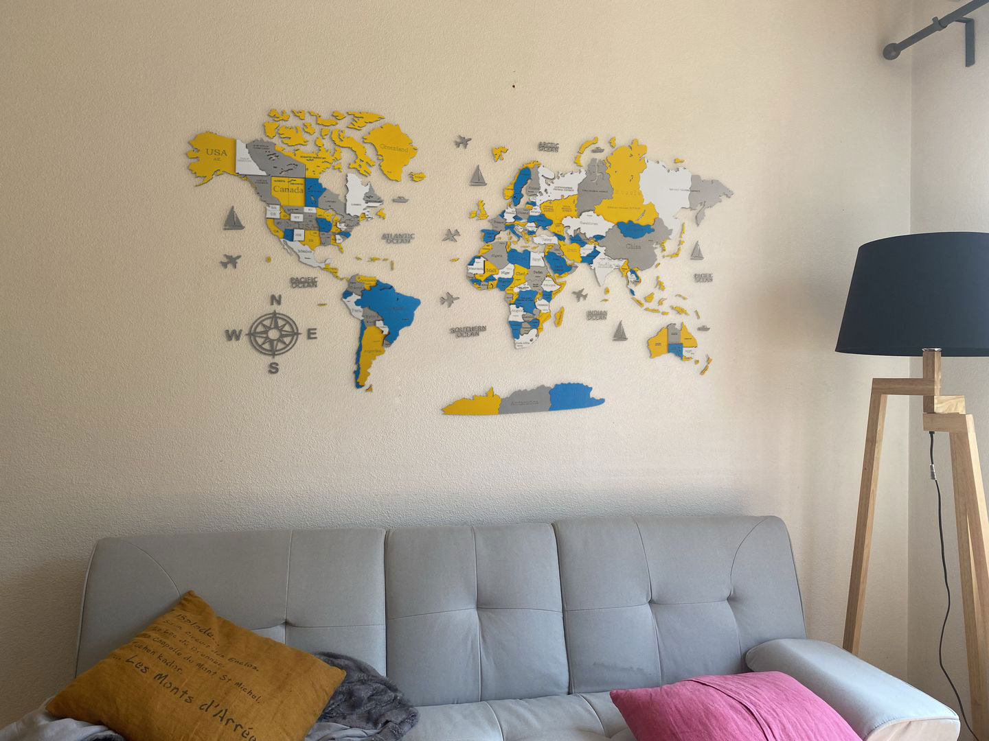 Wooden world map Brave, 3d wooden world map Brave, Handmade world map Brave, Eco friendly wooden world map Brave, Wooden world map puzzle Brave, Wooden map with push pins Brave