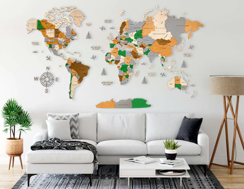 Wooden world map Oasis, 3d wooden world map Oasis, Handmade world map Oasis, Eco friendly wooden world map Oasis, Wooden world map puzzle Oasis, Wooden map with push pins Oasis