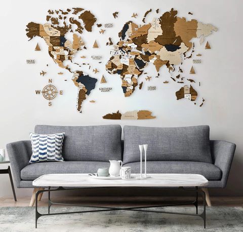 Wooden world map Coffee, 3d wooden world map Coffee, Handmade world map Coffee, Eco friendly wooden world map Coffee, Wooden world map puzzle Coffee, Wooden map with push pins Coffee