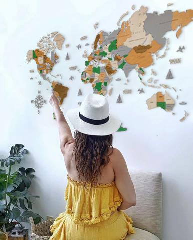 Wooden world map Oasis, 3d wooden world map Oasis, Handmade world map Oasis, Eco friendly wooden world map Oasis, Wooden world map puzzle Oasis, Wooden map with push pins Oasis