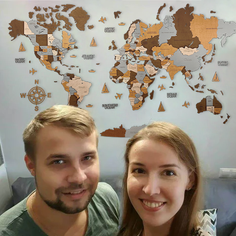 Wooden world map Sahara, 3d wooden world map Sahara, Handmade world map Sahara, Eco friendly wooden world map Sahara, Wooden world map puzzle Sahara, Wooden map with push pins Sahara