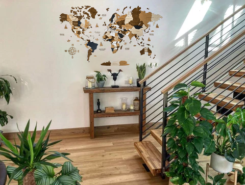 Wooden world map Coffee, 3d wooden world map Coffee, Handmade world map Coffee, Eco friendly wooden world map Coffee, Wooden world map puzzle Coffee, Wooden map with push pins Coffee